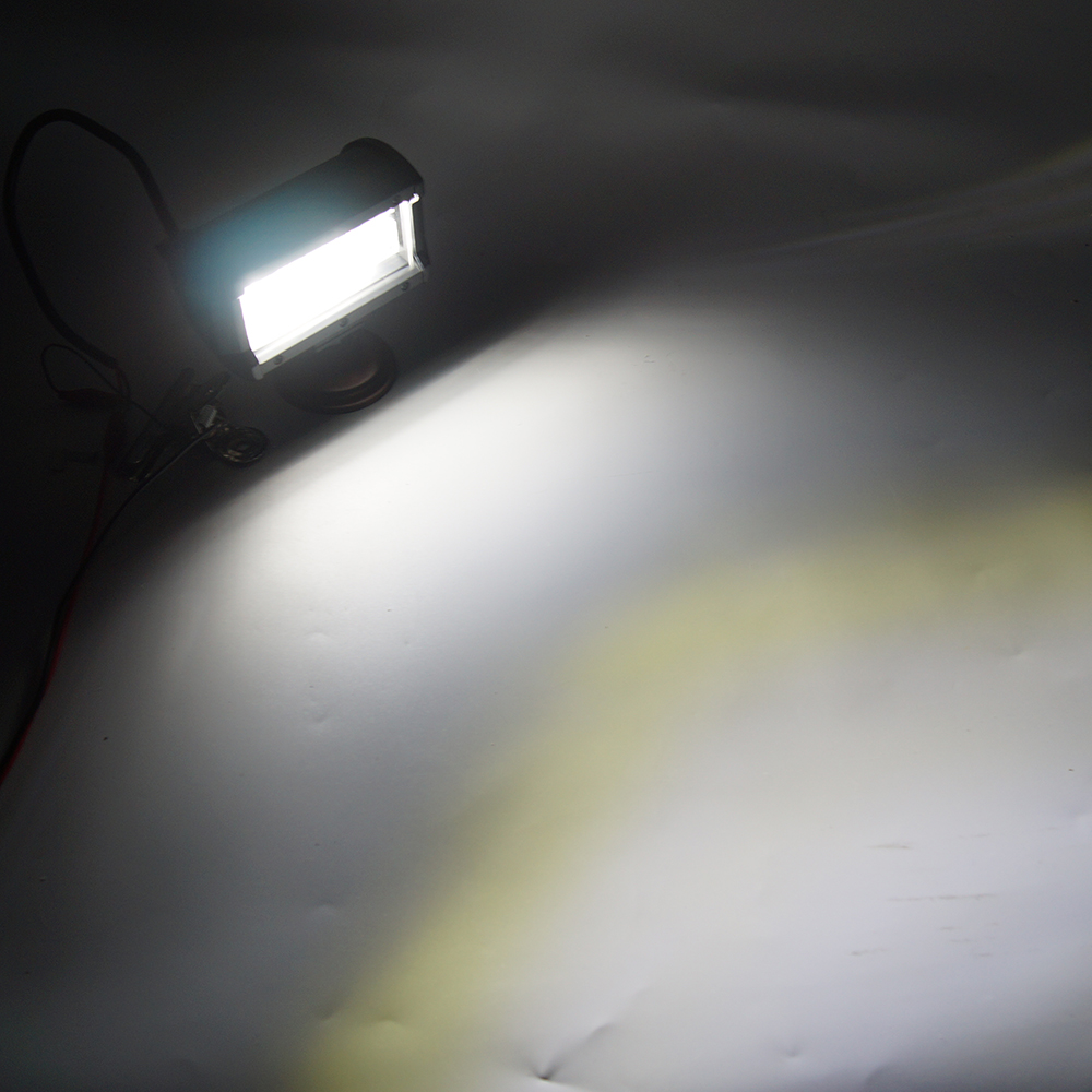 72W Rectangle Spot Beam Led Driving Light work lights for turck waterproof