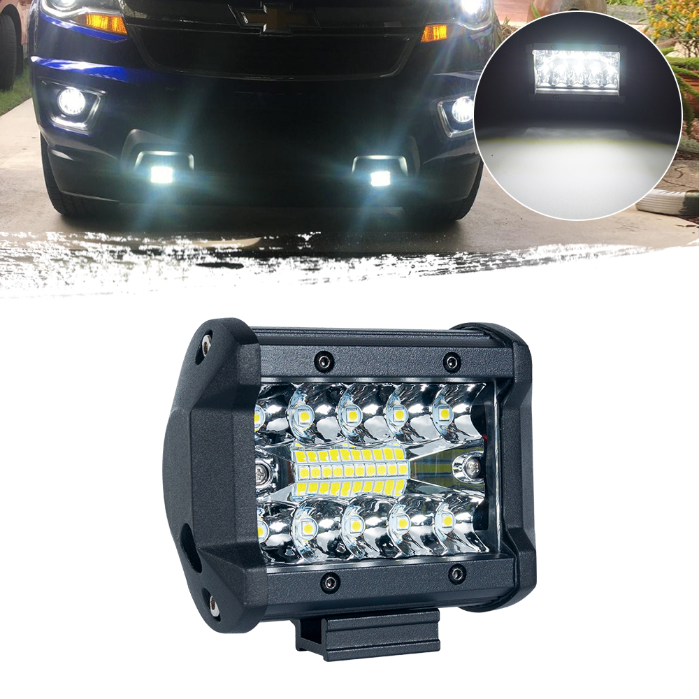 60W LED Work Light Bar,4inch LED Work Light Bar,led truck lightv,60W 4inch LED Work Light Bar,4inch Spot Flood Combo LED Work Light Bar