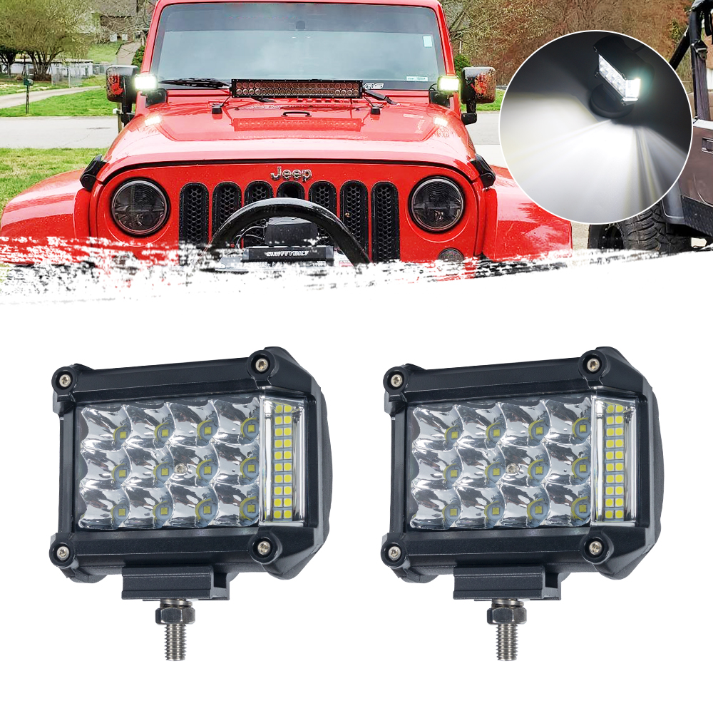 Yellow 63W Off-Road Led Driving Light Bar from China manufacturer