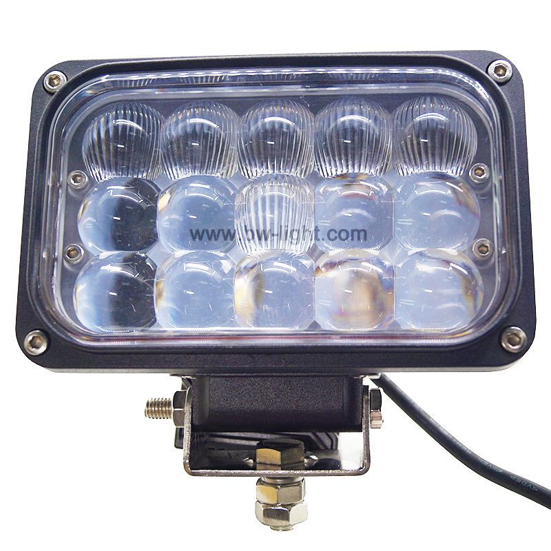 5 Inch Rectangular Waterproof Led Work Light from China manufacturer car light