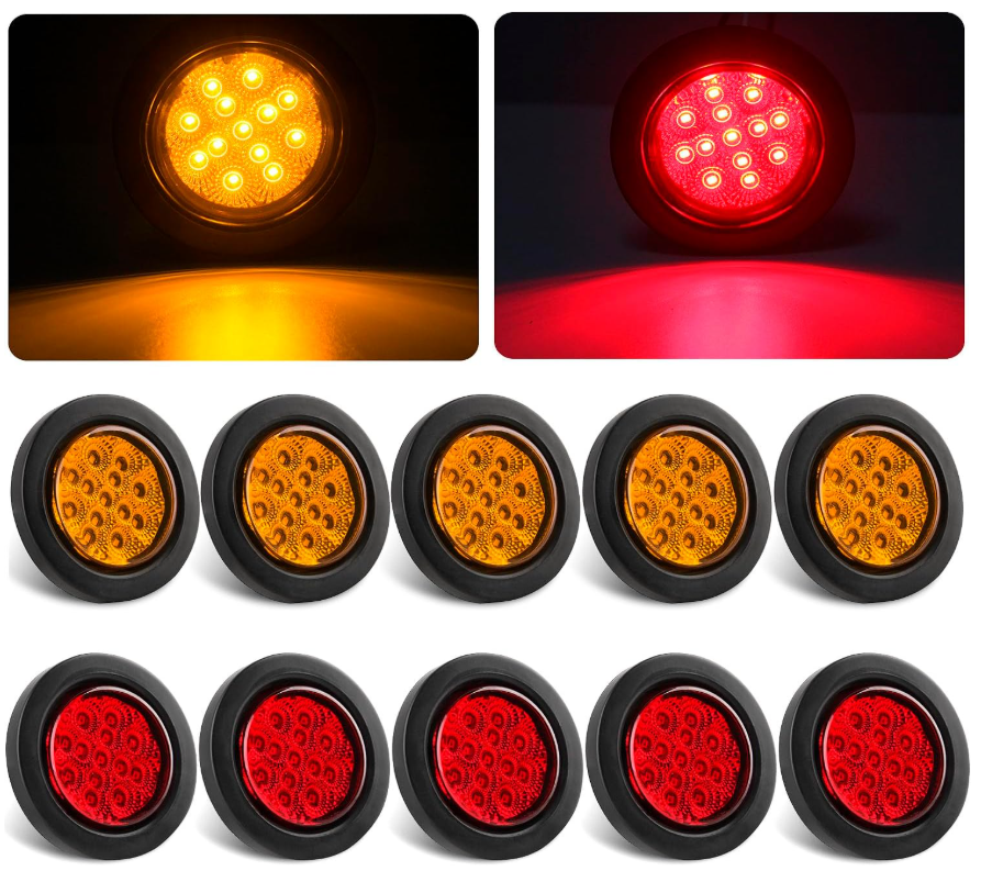 12V LED Side marker light,waterproof led side marker light,Waterproof Led Side Marker Light,Waterproof 2.5 inch Led Side Marker Light,DC12V Led Car Side Marker Light