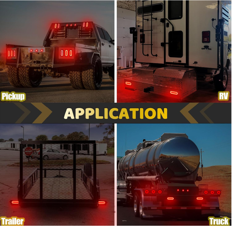 Stop Tail Light LED Car lamp,6 Inch Led Tail Light,Hot-Sale LED Tail Light,Hot-Sale waterproof LED Tail Light,tail light Lamp for cab