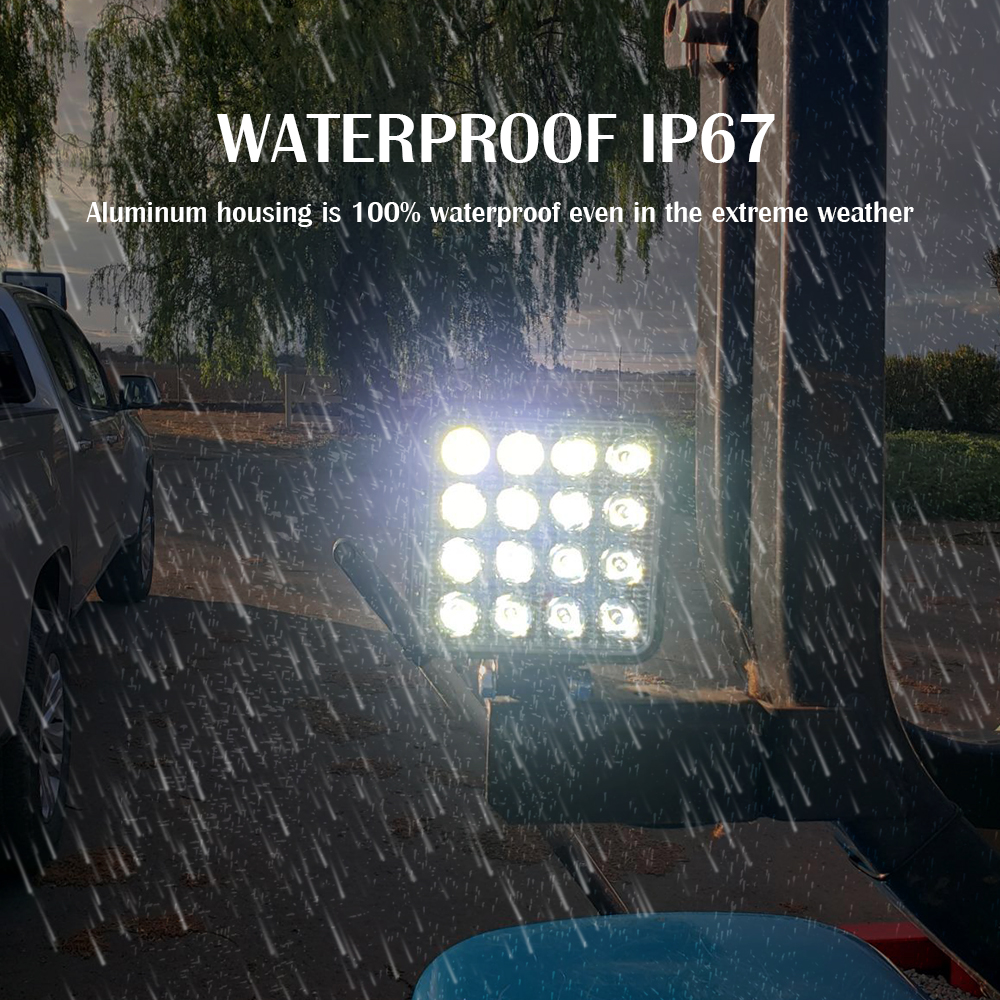 Wholesale 48W Square LED Work Light Bar