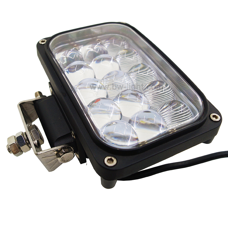 5 Inch Rectangular Waterproof Led Work Light from China manufacturer