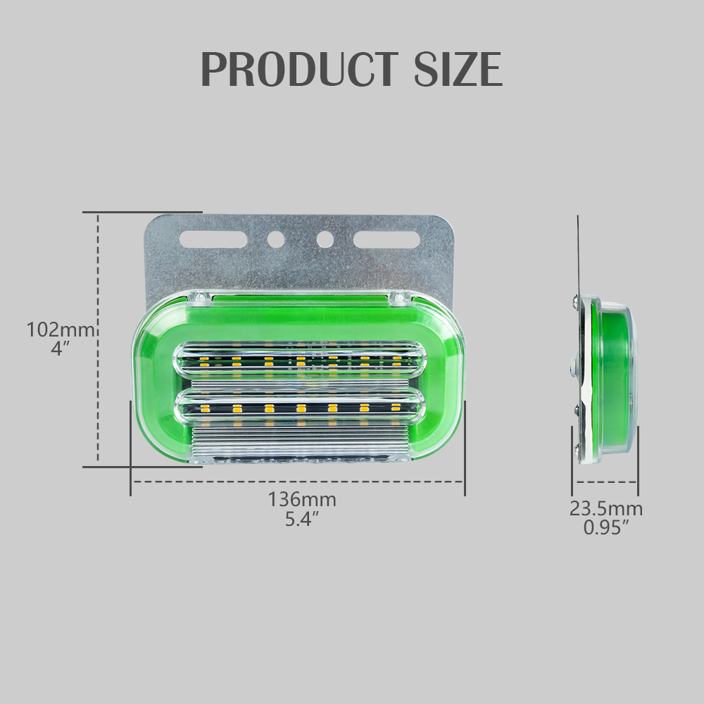Marker Lights for Cargo,Marker Lights for Truck,Cargo Marker Lights,green led marker lights,led marker lights for trailers