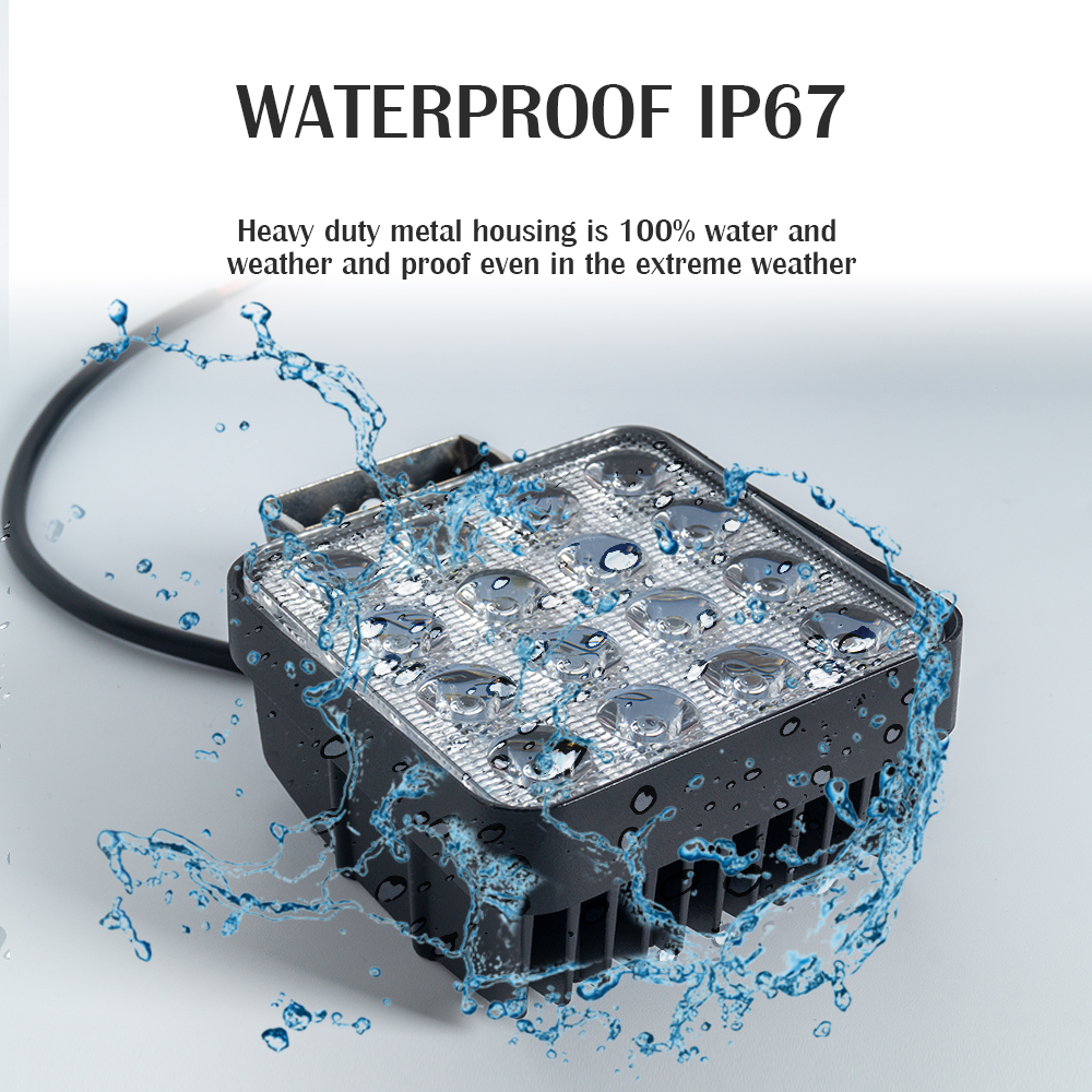 Wholesale 48W Square LED Work Light Bar