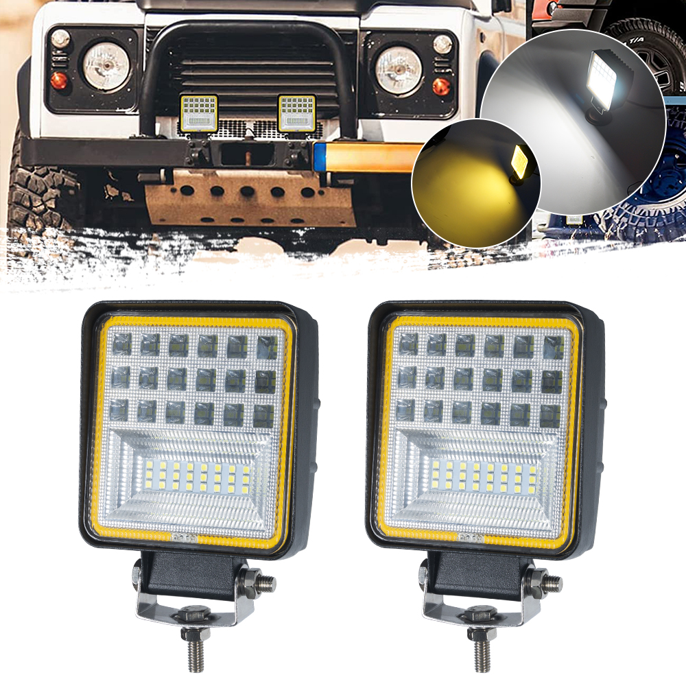 Square 48w LED Work light for Auto from China manufacturer