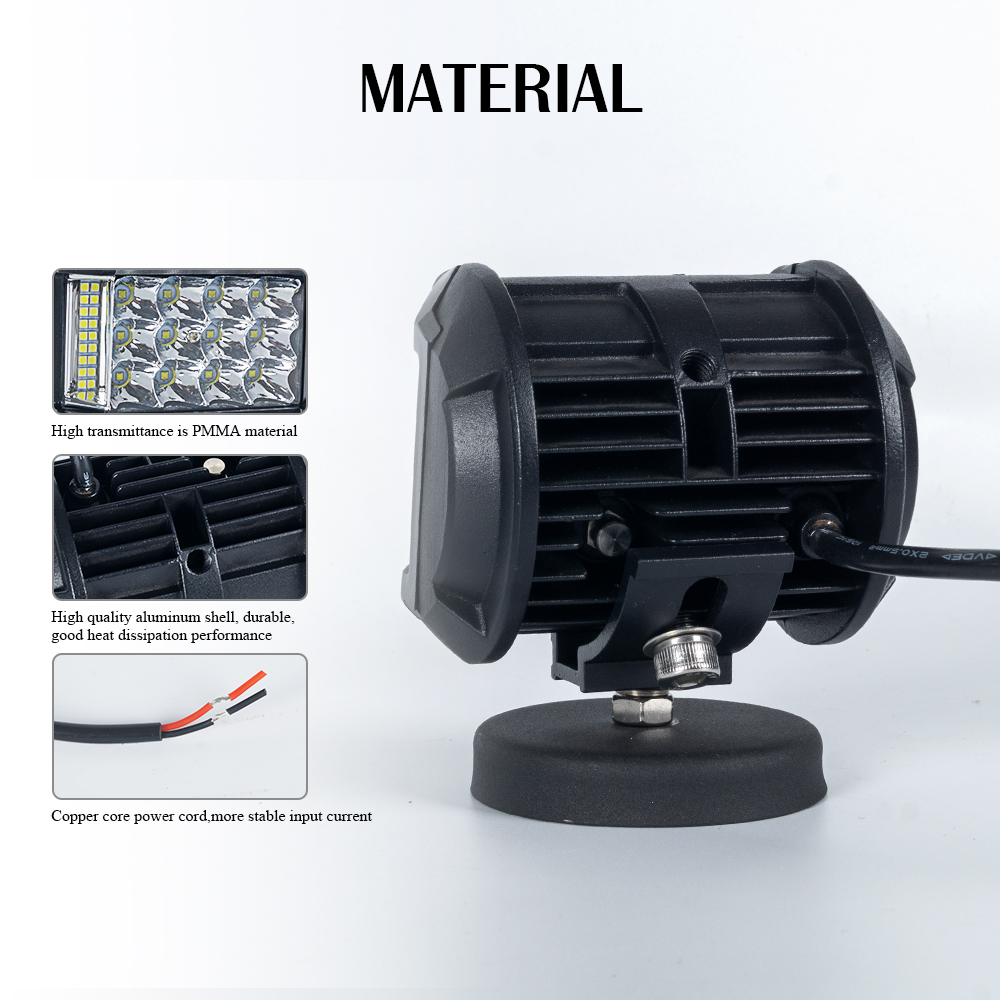 Yellow 63W Off-Road Led Driving Light Bar from China manufacturer
