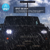 7" LED Headlight for Jeep Wrangler DRL High Low Beam Work Lights