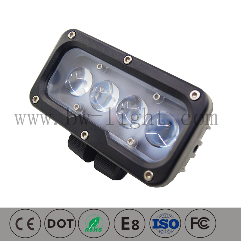 Cree Yellow Led Work Light with Convex Lens