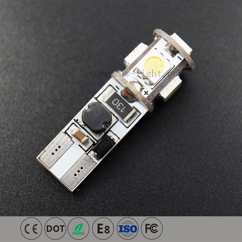 T10 LED Wedge Bulbs Canbus Error Free Interior Bulb