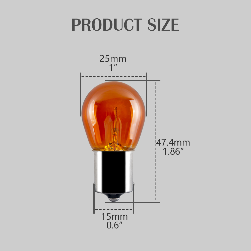  Py21W Bau15s Truck Turn Back Up Halogen Light