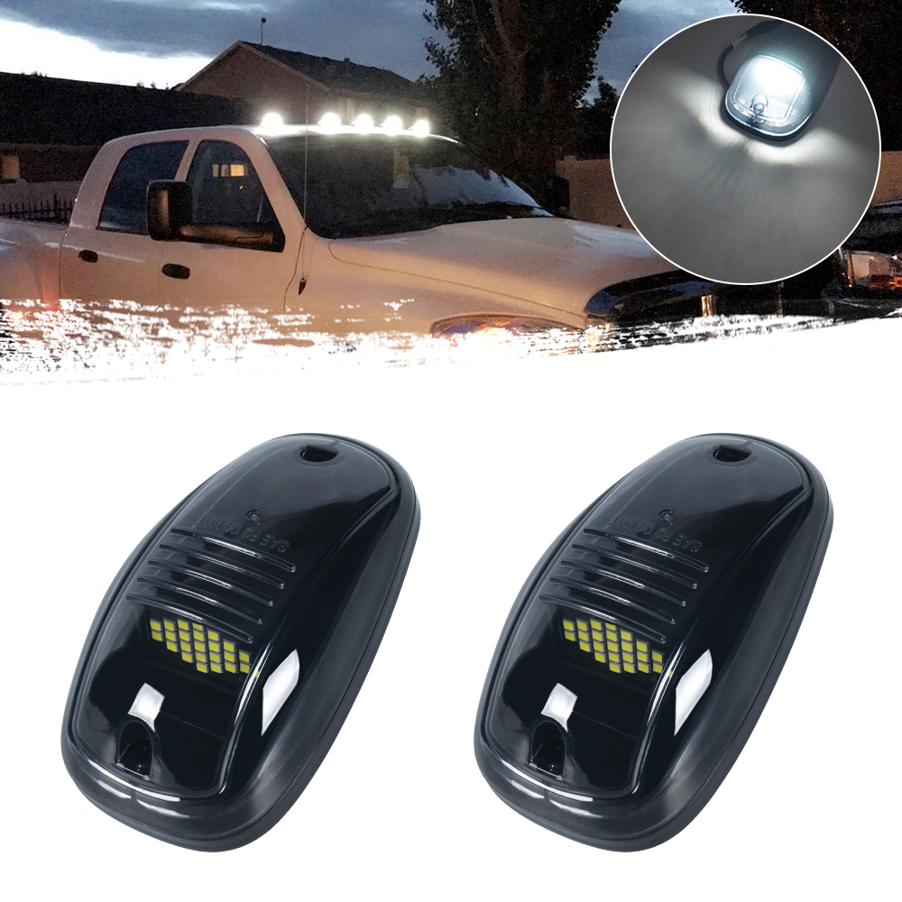 LED Headlight Roof Light Cab Top Roof White Warning Marker Light