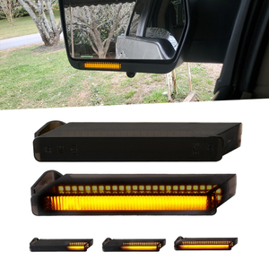 LED Turn Signal Rearview Mirror Marker Light Compatible with Ford Raptor Expedition Lincoln