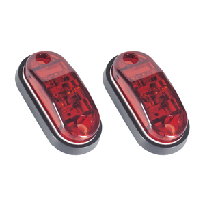 3 Inch Red H-shape Led Side Marker Light