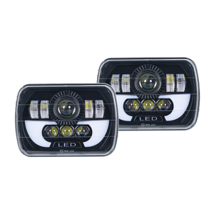 5X7 Inch LED Truck Headlamp Work Lamp with Hi/Lo Beam and Daytime Running Light