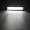 6" White 36W Low Profile Led Driving Light Bar