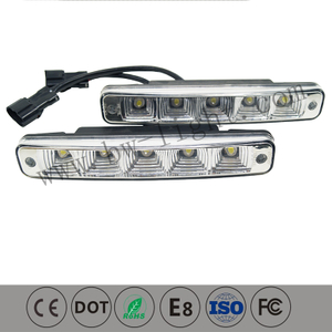 DRL 6W DC12V LED Daytime Running Light Lamp 