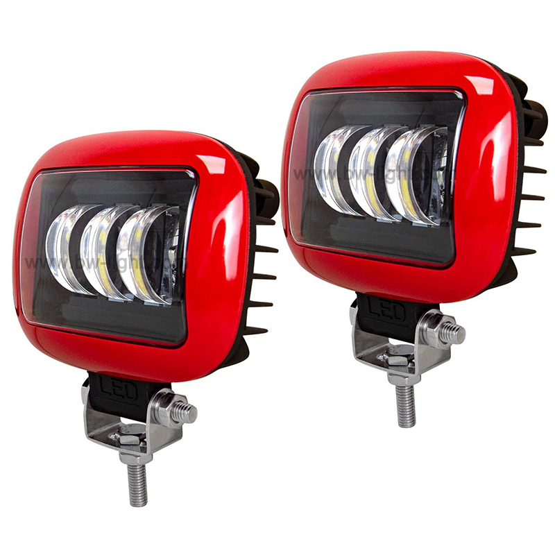 30W Cree Chip Red LED Work Light Bar for ATV