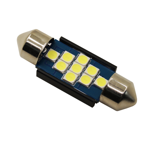 36mm Dome Light Reading Lamp Led Car License Plate Bulb