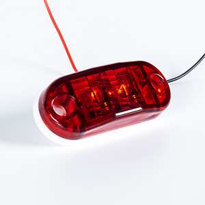 3 Inch Red H-shape Led Side Marker Light