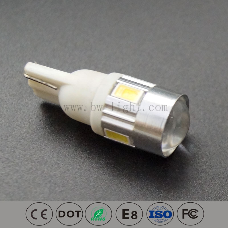 12V Blue 194 Led Car Interior Bulb