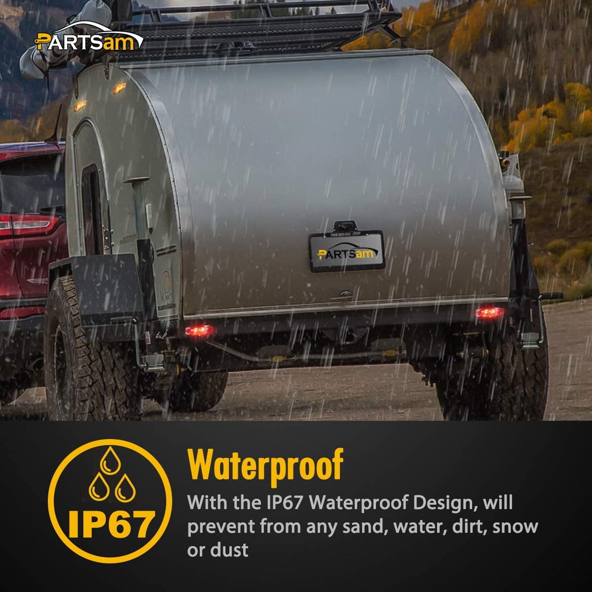 Led Car Truck Light Bulbs,water proof led work light,square water proof led work light,Hot-Sale LED Work Light,The Third Brake Light For Ford Mazda Car light factory, company, manufacturer, made in China, tail light, work light, side light, truck light