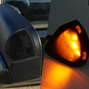 Dodge Ram Smoked Cover Lens LED Outside Rear View Mirror Car Lights