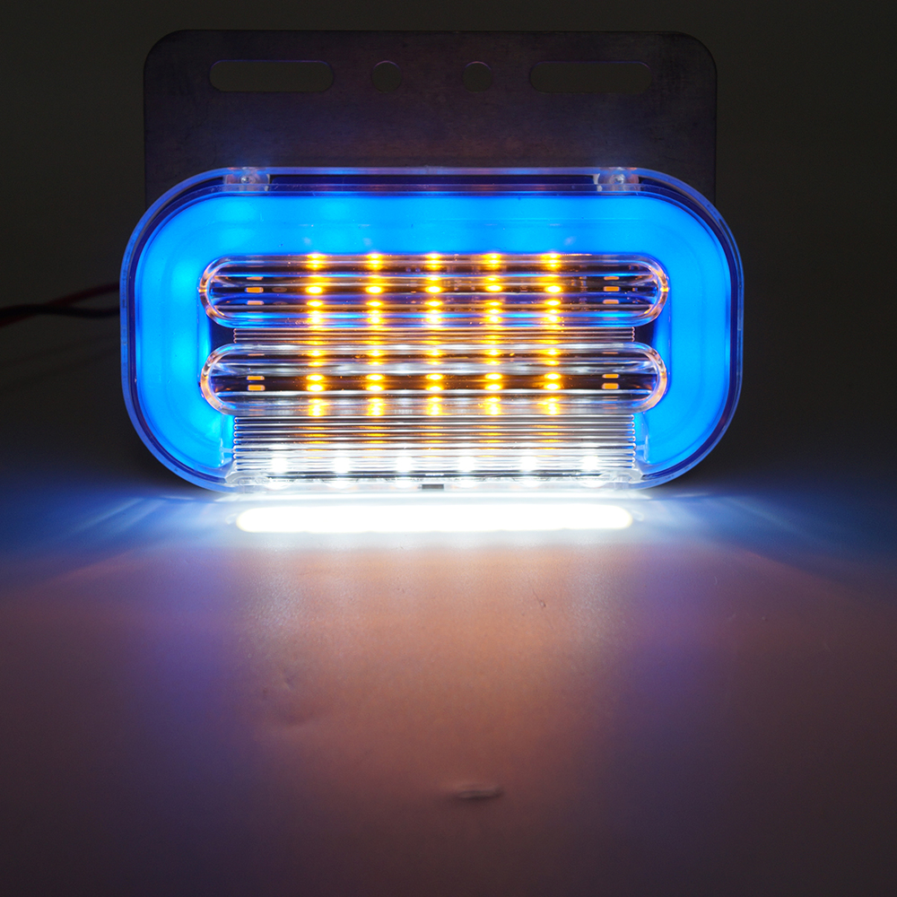 Blue 24V LED Side Marker Running Lights