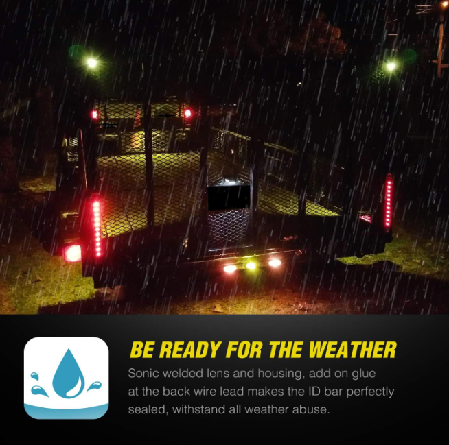 Trailer wiring harness,4-pin trailer connector,Heavy-duty trailer connector,SUV/truck trailer wiring,7-pin connector for heavy-duty towing