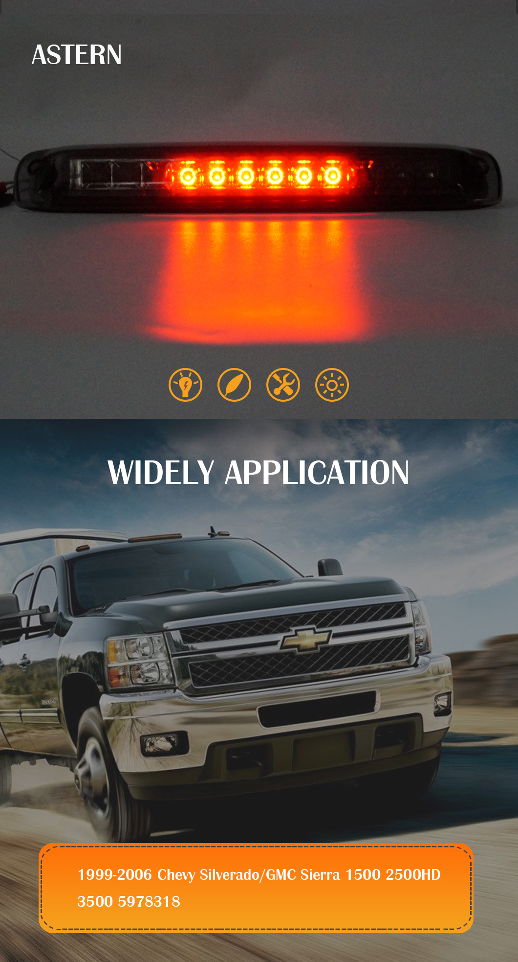 Silverado Third Brake Light