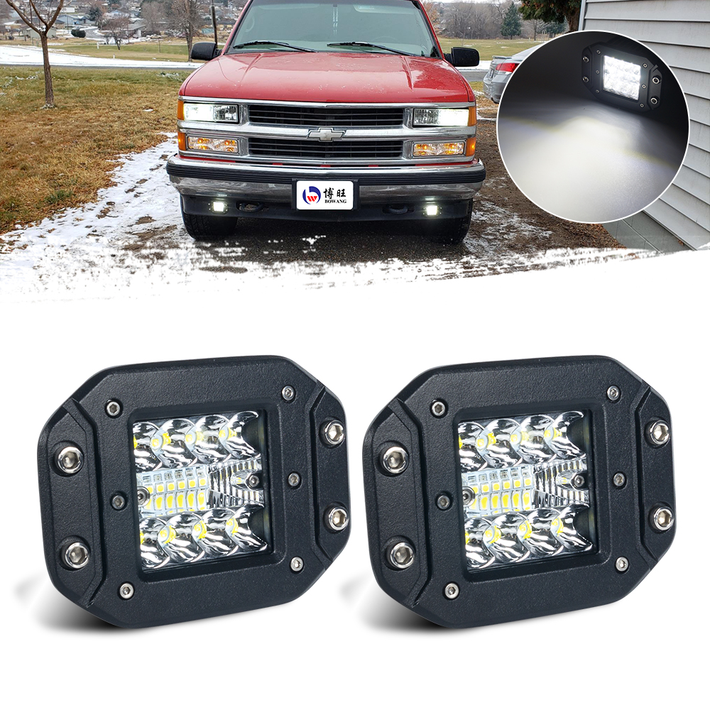 60W 4 Inch LED Work Light Bar for Trucks