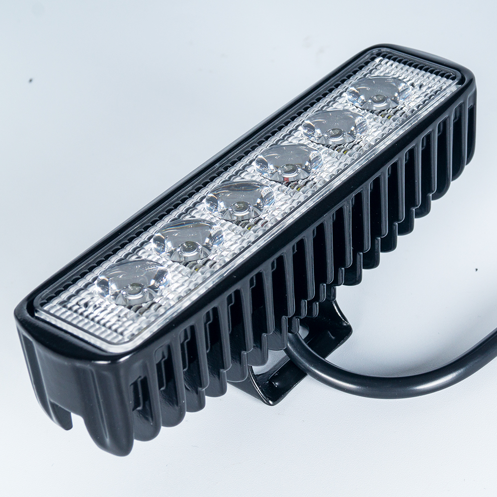 6" White 36W Low Profile Led Driving Light Bar