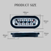 6 inch Amber Oval LED Trailer Tail Light 