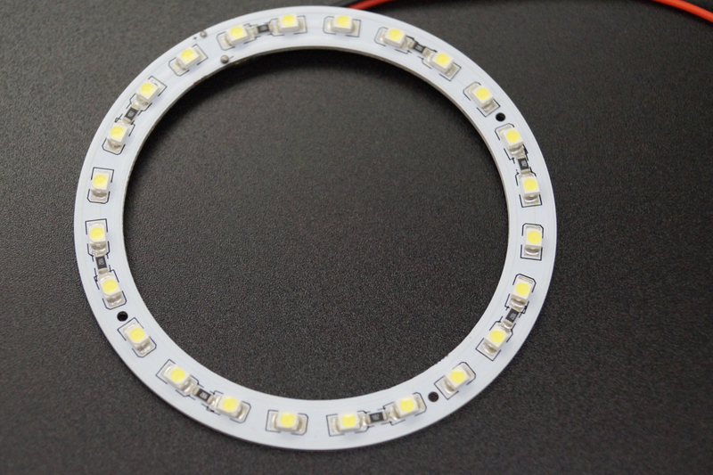 70mm 21PCS 3528Chip LED Angle Eyes