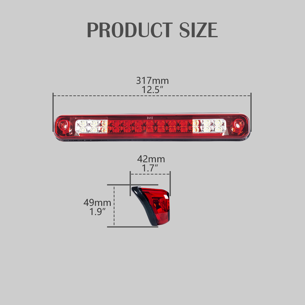 1999 Custom Led Third Brake Light for Chevy Silverado Truck