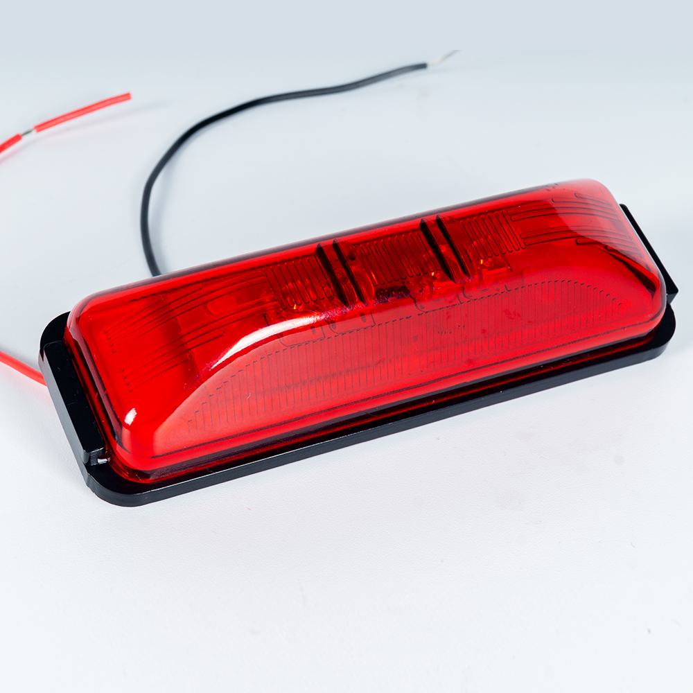 4" Red Surface Mount LED Trailer Marker Light