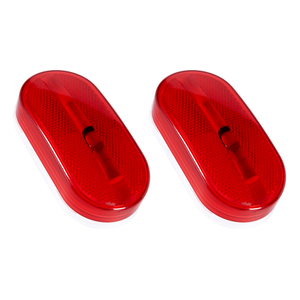 Universal Rectangle LED Side Marker Lights with Reflective