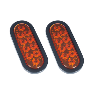 6inch Oval Water Proof Led Tail Light For Trailer
