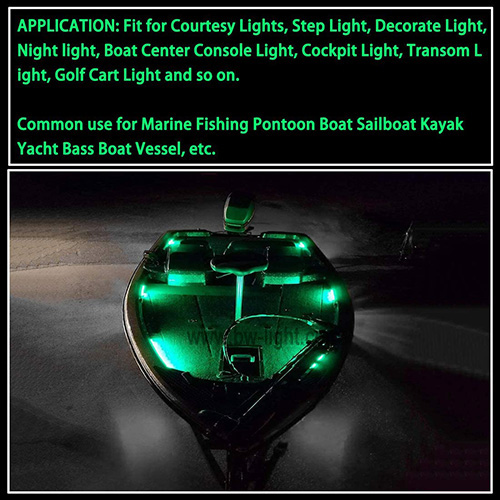 Green Indicator LED Marker Marine Boat Light