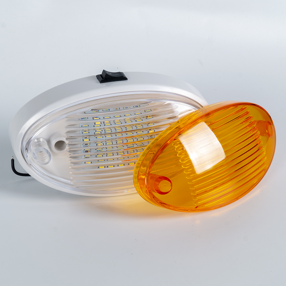 Oval Surface Mount RV Led Exterior Light