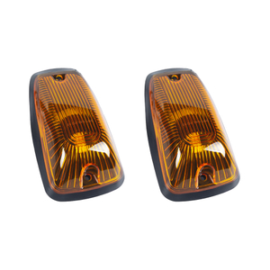 Amber LED Cab Roof Marker Running Lights for Chevrolet and GMC