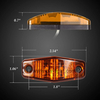 Oval |Auto |12V |LED Marker lights | 